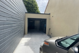 Entrée du garage